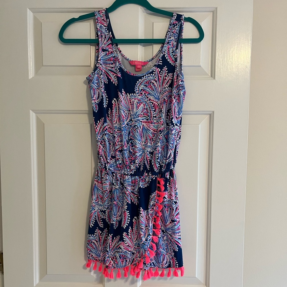 Lilly Pulitzer Jarrett Romper in Miss Shell